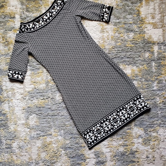 Max Studio Mixed Print Dress - Picture 2 of 9